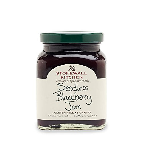 Seedless Blackberry Jam 12 oz Jar