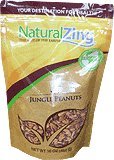 Natural Zing Wild Jungle Peanuts (Raw, Organic) 16 oz