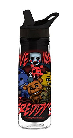 Acrylic Water Bottle: FNAF - Five Nights