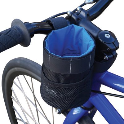 Happy Can with Bracket, Fits Water Bottles & Goodies, Black