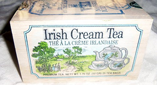Irish Cream Tea in Wood Box - 25 Tea Bags