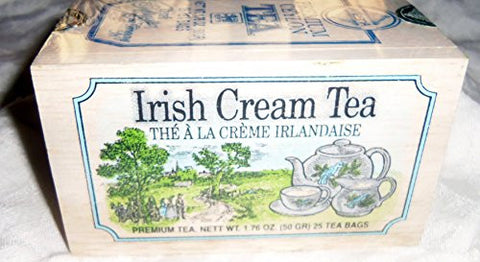 Irish Cream Tea in Wood Box - 25 Tea Bags