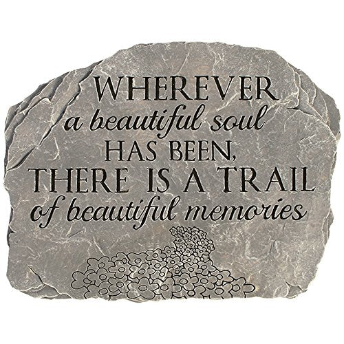 "Beautiful Soul" Garden Stone
