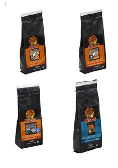 Cafe Ole Taste of Austin (Medium Roast 1.75oz),
Cafe Ole Taste of San Antonio (Medium Roast Coffee 1.75oz),
Cafe Ole Houston Blend (Light Roast 1.75oz), and
Cafe Ole Texas Pecan (Medium Roast Coffee 1.75oz).
