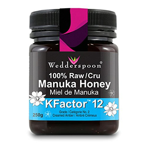 100% Raw Premium Manuka Honey KFactor 12 250g poly jar/8.8 oz