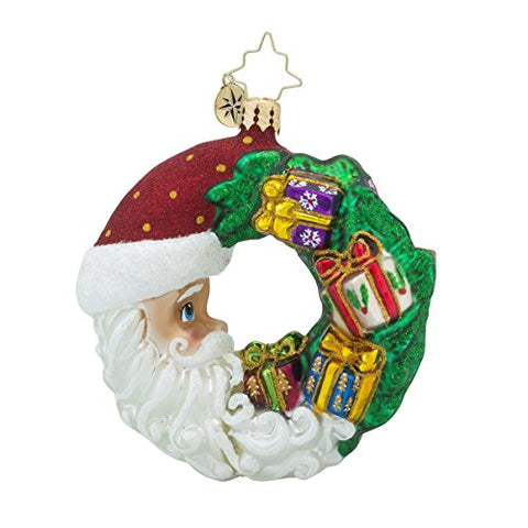Crescent Christmas Presents Little Gem, 3", Glass Christmas Ornament