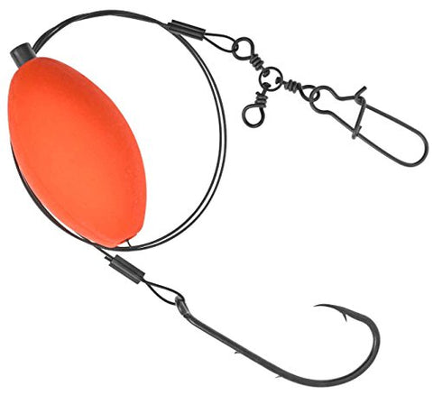 Hurricane General Rigs - Bluefish, 3/4 in Round Floating - Size - 4 - 19 inch - Float Size - 3/4 inch