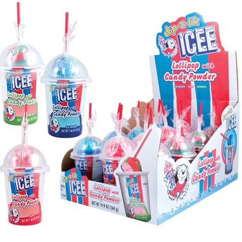Dip-N-Lik Icee Lollipop 12/dsp
