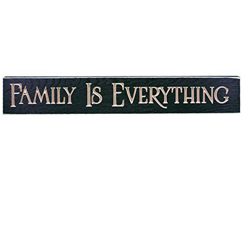 24" Usa Family Is Everything Routed Barnwood