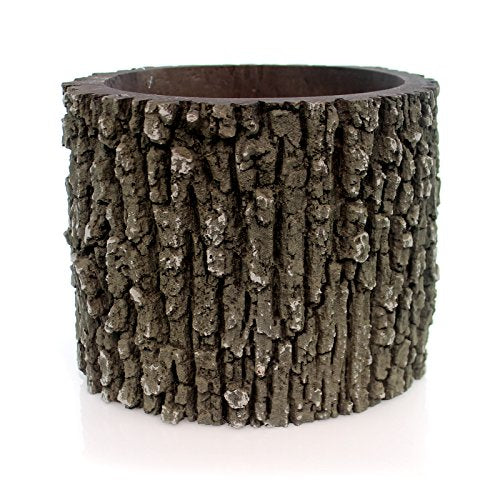 SURREAL V2-LOGPLANTER OAK PLANTER VERTICAL, 9"