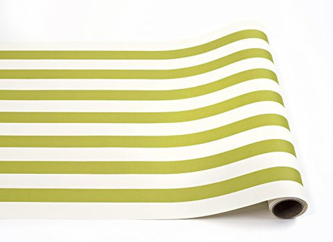 GREEN CLASSIC STRIPE TABLE RUNNERS