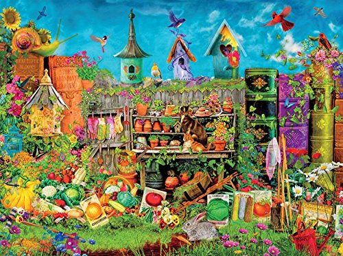 Ceaco 1000 Piece Aimee Stewart Hidden Assortment, In the Garden