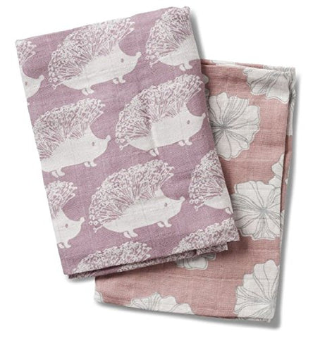 Organic Burpies  23" x 23", Hedgehog Floral Mix (not in pricelist)