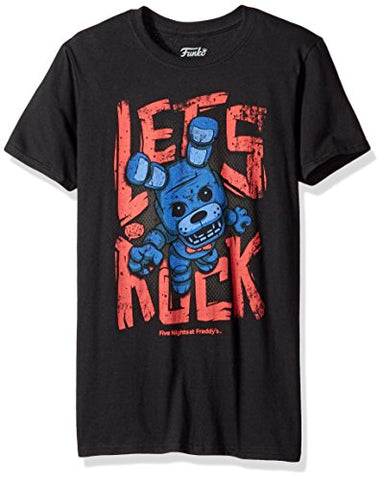 POP Tees: FNAF - Bonnie Lets Rock - XS Men
