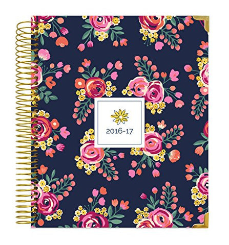 Academic Hard Cover Vision Planner, Vintage Floral