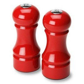 4.5" Victoria, Salt and Pepper Shaker Set - Red