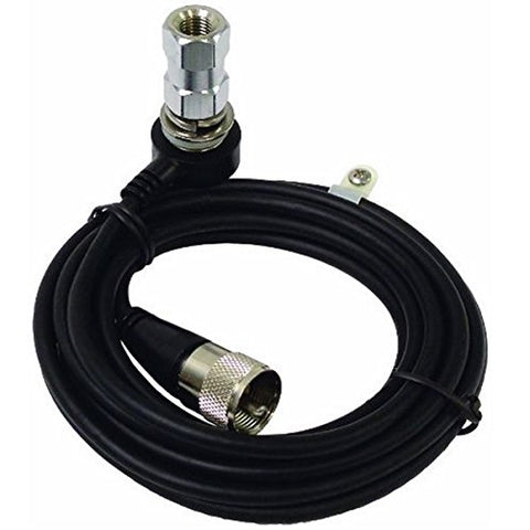 Firestik 9'(2.7)RG58AU PL to Fire-Ring w/ Stud