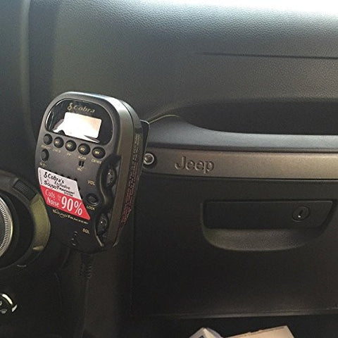 2011-2016 Jeep Wrangler JK Grab Bar Interior Mounting Bracket for Cobra C75WXST. Holds unit securely, easy to install