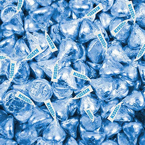 Light Blue Hershey’s Kisses 1 lb.