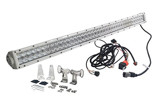 OZ-USA White 4D 240w 40 inch Light bar spot flood combo LED off road 4x4 4wd race truck