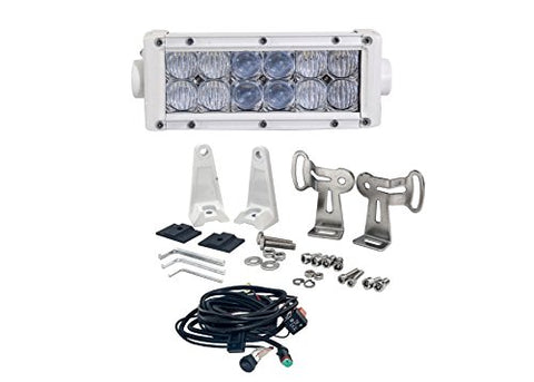 OZ-USA 4D 36w 7 inch Light bar combo beam LED off road 4x4 4wd race truck, White