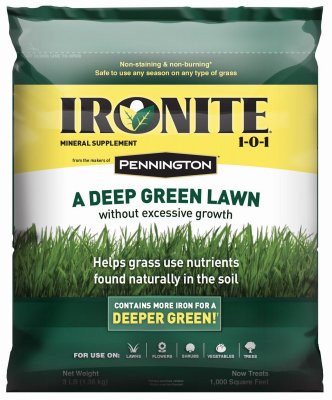 Ironite 100519460 1-0-1 Mineral Supplement/Fertilizer, 15 lb