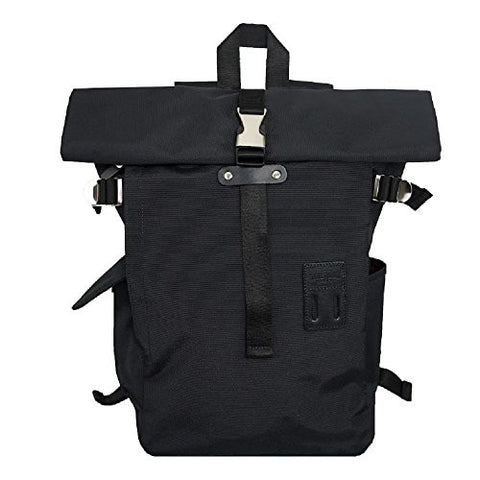 Harvest Label Rolltop Backpack 2.0, Black