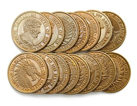 15 Aegon V Targaryen Half-Pennies - Gaming Coins