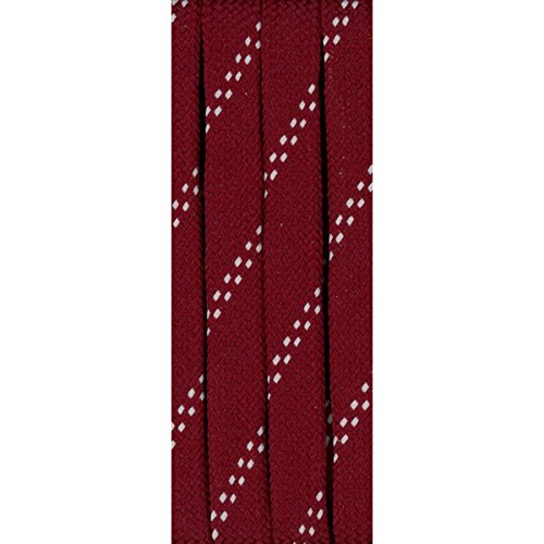33" Tipped Laces (Striker: Maroon-White)