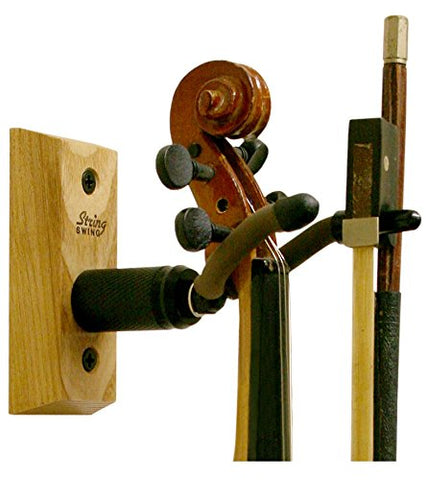 String Swing Hardwood Violin hanger Cherry - Small