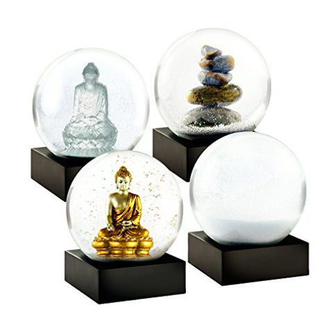 Zen Mini Set of 4 Snow Globe