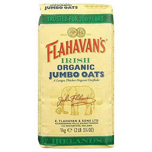 Flahavan's Jumbo Organic Porridge Oats 35.2oz (1kg)