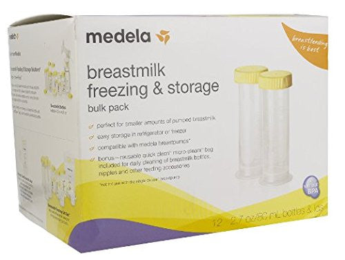 Breastmilk Freezing & Storage, 80ml, 12pc