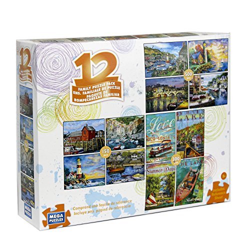 Mega Brands, Mega 12 In 1 Puzzle Pack