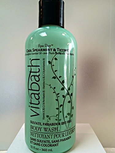 VB Fragrance Collection - Cool Spearmint & Thyme Body Wash, 12 oz