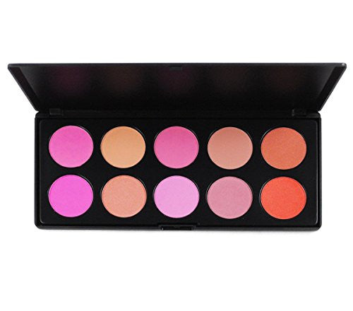 10 Color Blush Palette