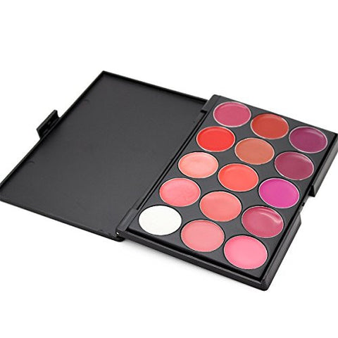 15 Color Lip Gloss palette