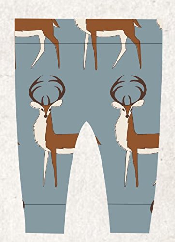 Legging, Blue Buck- 3-6M