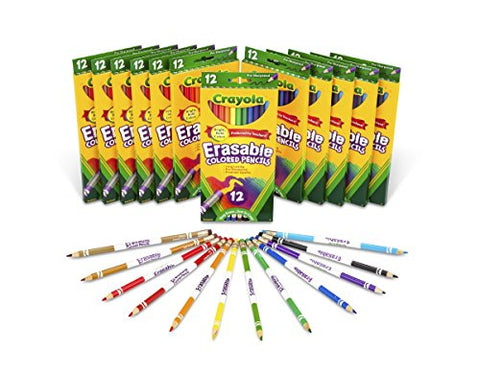 12 ct. Erasable Colored Pencils