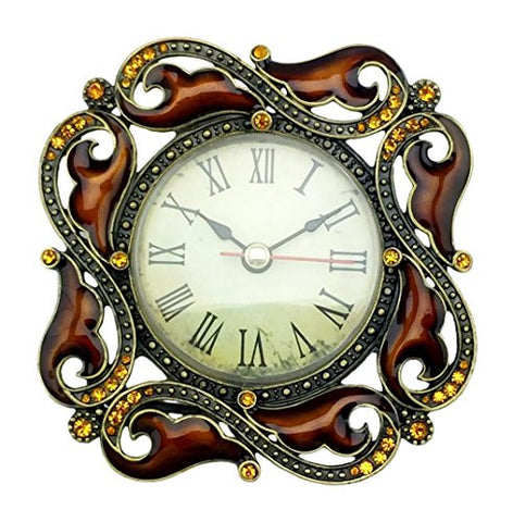 Amber Clock (3" Diameter-Round)