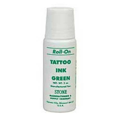 Stone Tattoo Ink Roll On 2oz Green