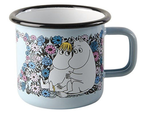 Moomin Retro Enamel mug 3,7dl Sweetheart