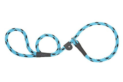 Mendota Slip Lead - Black Ice, Turquoise, 1/2" X 4'