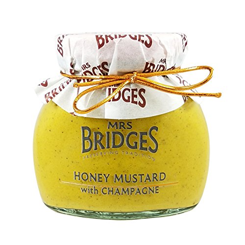 Mrs Bridges Honey Mustard with Champagne, 7oz jar