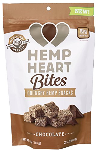 Manitoba Harvest Hemp Heart Bites, Chocolate, 4 oz