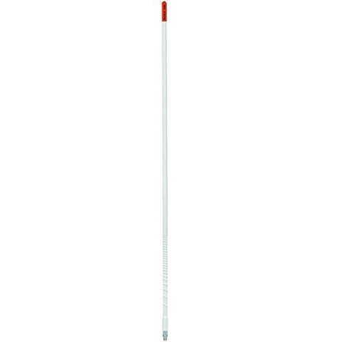 Firestik 4 Foot White 5/8 Wave CB Antenna with 3/8"X24" Threaded Base