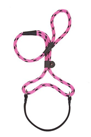 Mendota Dog Walker 3/8" X 6' - Black Ice, Raspberry