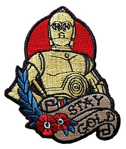 Star Wars Patches Series 1, C-3PO Stay Gold Tattoo