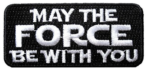 Star Wars Patches Series 1, May The FORCE Be With You Logo