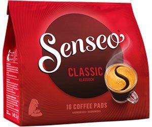 2 Packs of Senseo Classic Medium Coffee Pods, 18 pods each pack